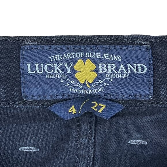 Lucky Brand Men’s Dark Blue Knox Sweet N Low Boot Cut Sz 27 - Picture 8 of 11